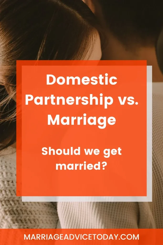 Considering a Domestic Partnership? Not everyone wants to get married, but domestic partnerships offer legal benefits. ✅ Learn about inheritance, medical decisions, and how it compares to marriage.